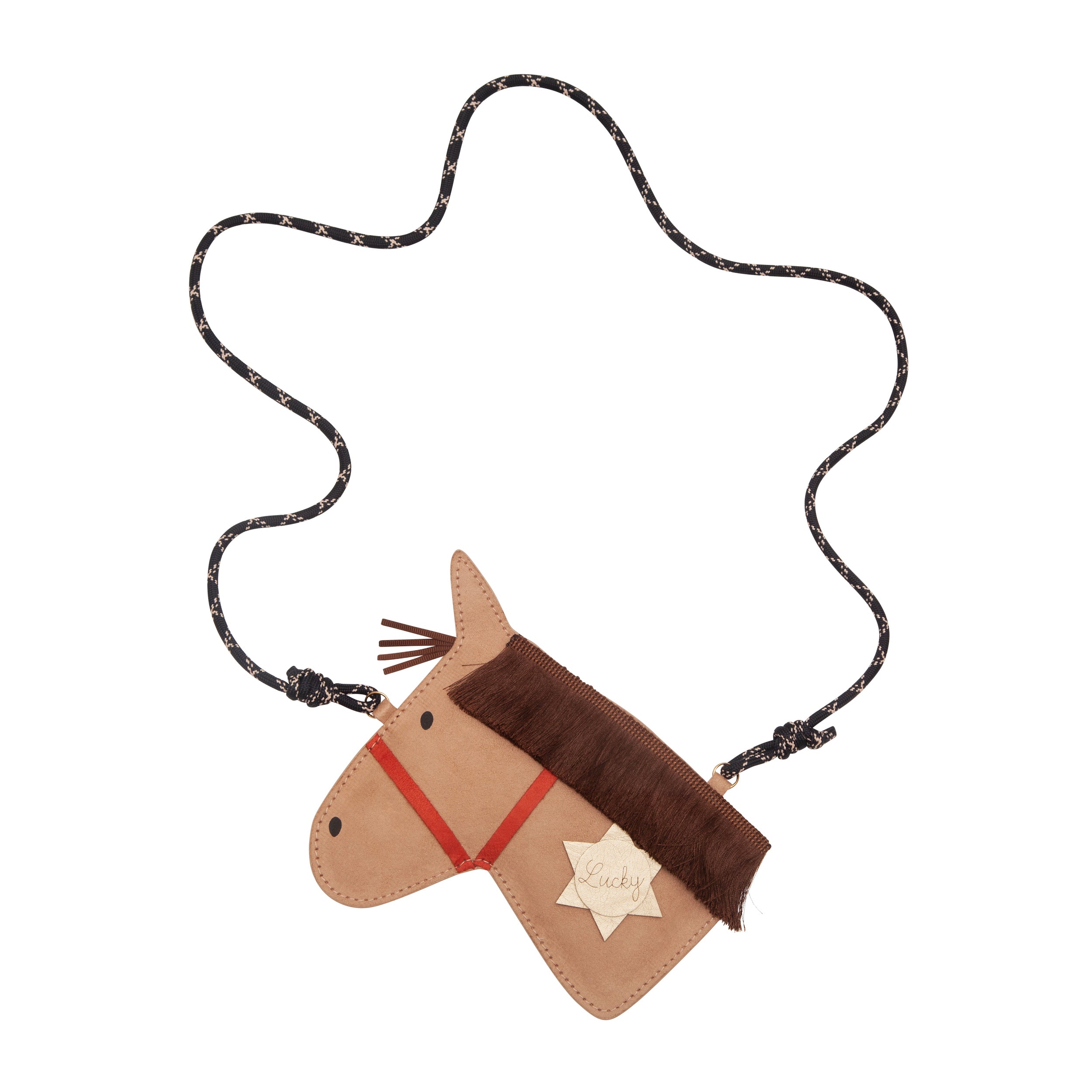 Mimi & Lula Lucky Horse Bag BROWN