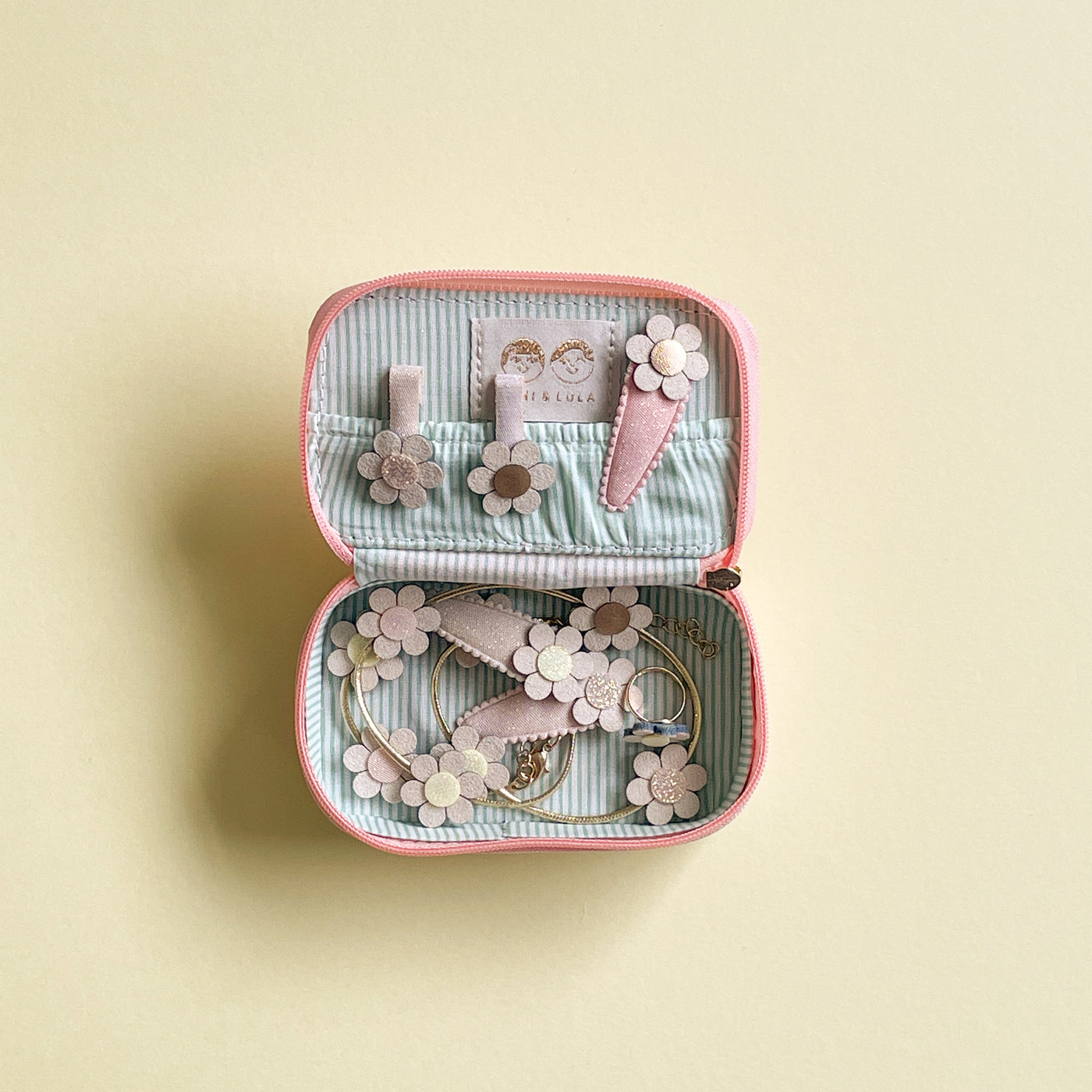 Mini jewellery box - pink