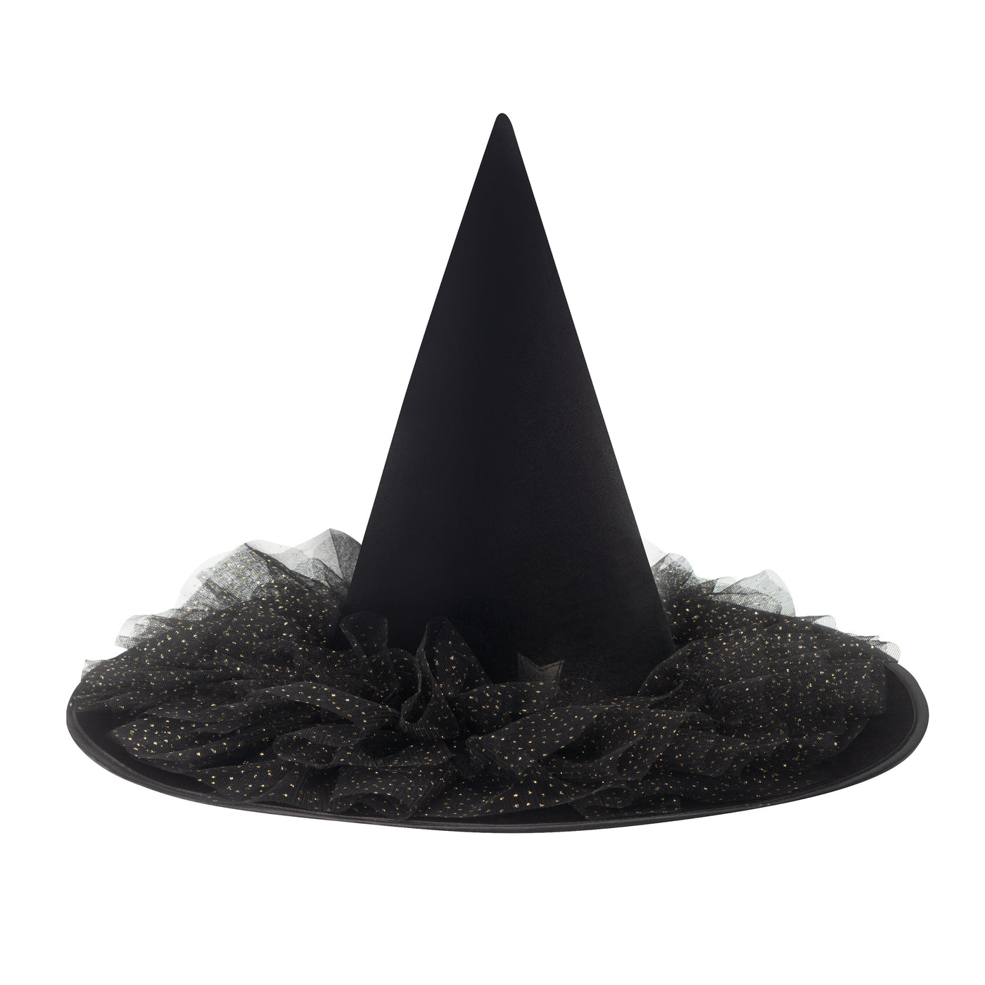 Esmerelda witch ruffle hat