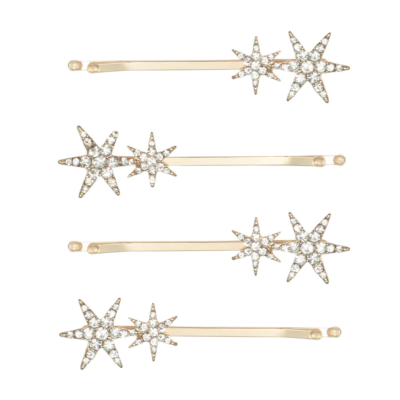 diamante studded star kirby grips