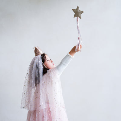 Pink shooting star cape