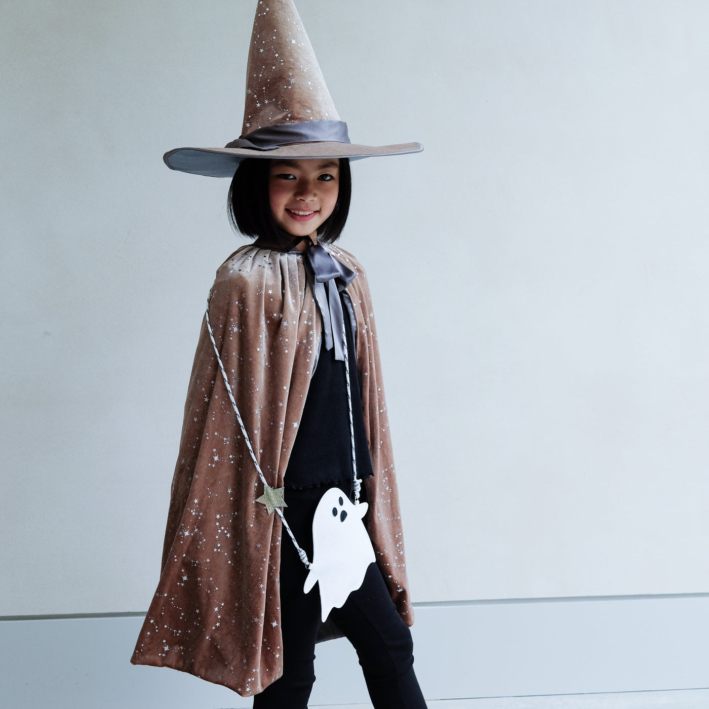 Belinda velvet witch cape