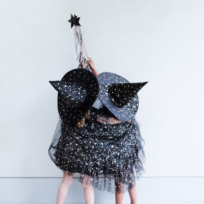 Ruffle aurora witch cape