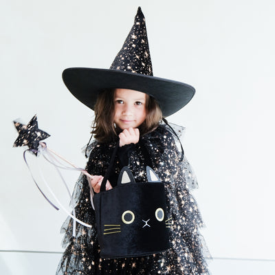 Ruffle aurora witch cape