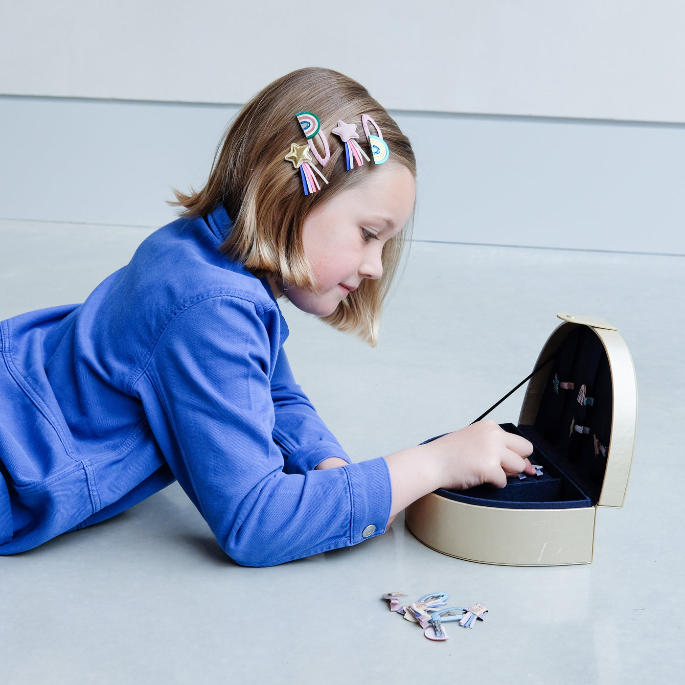 Rainbow jewellery box - party time