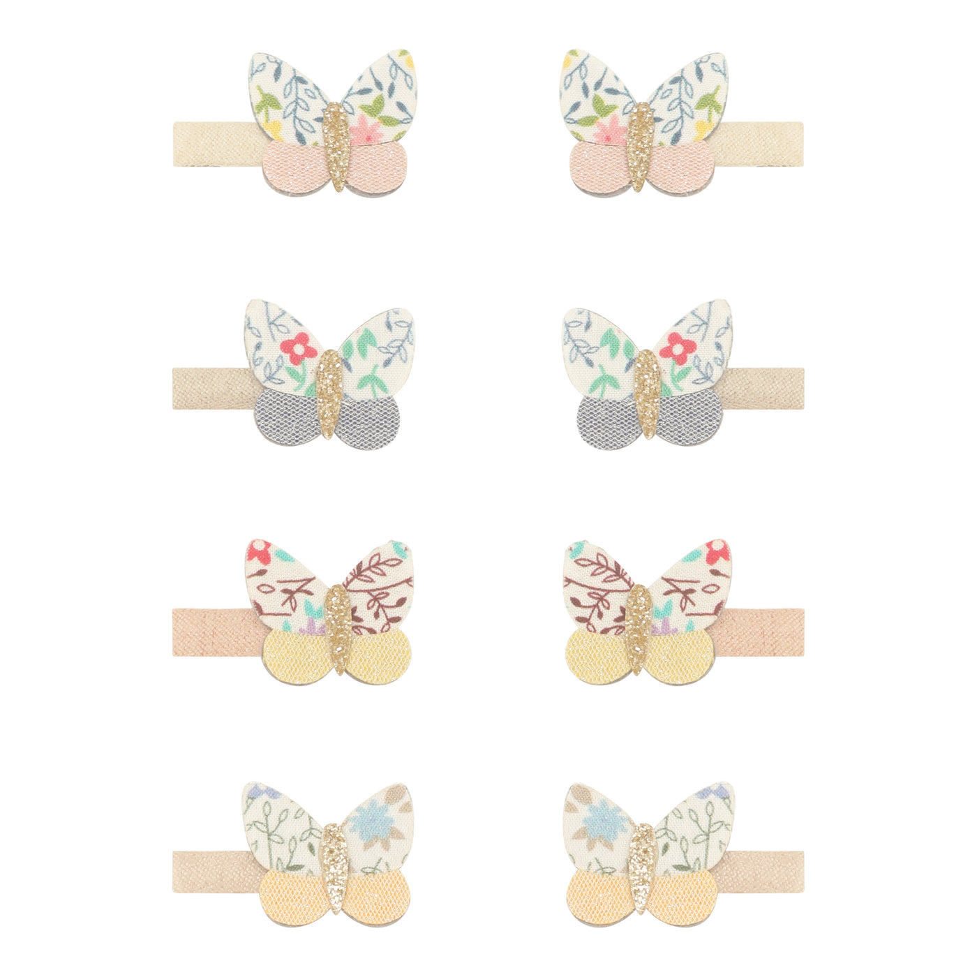 Betty butterfly mini clips