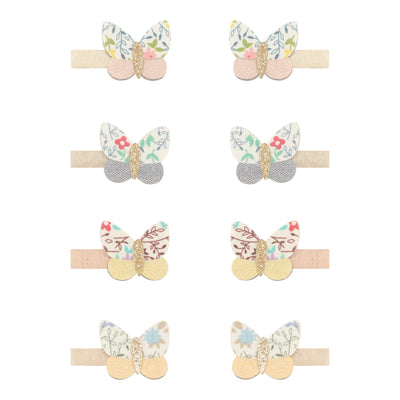 Betty butterfly mini clips