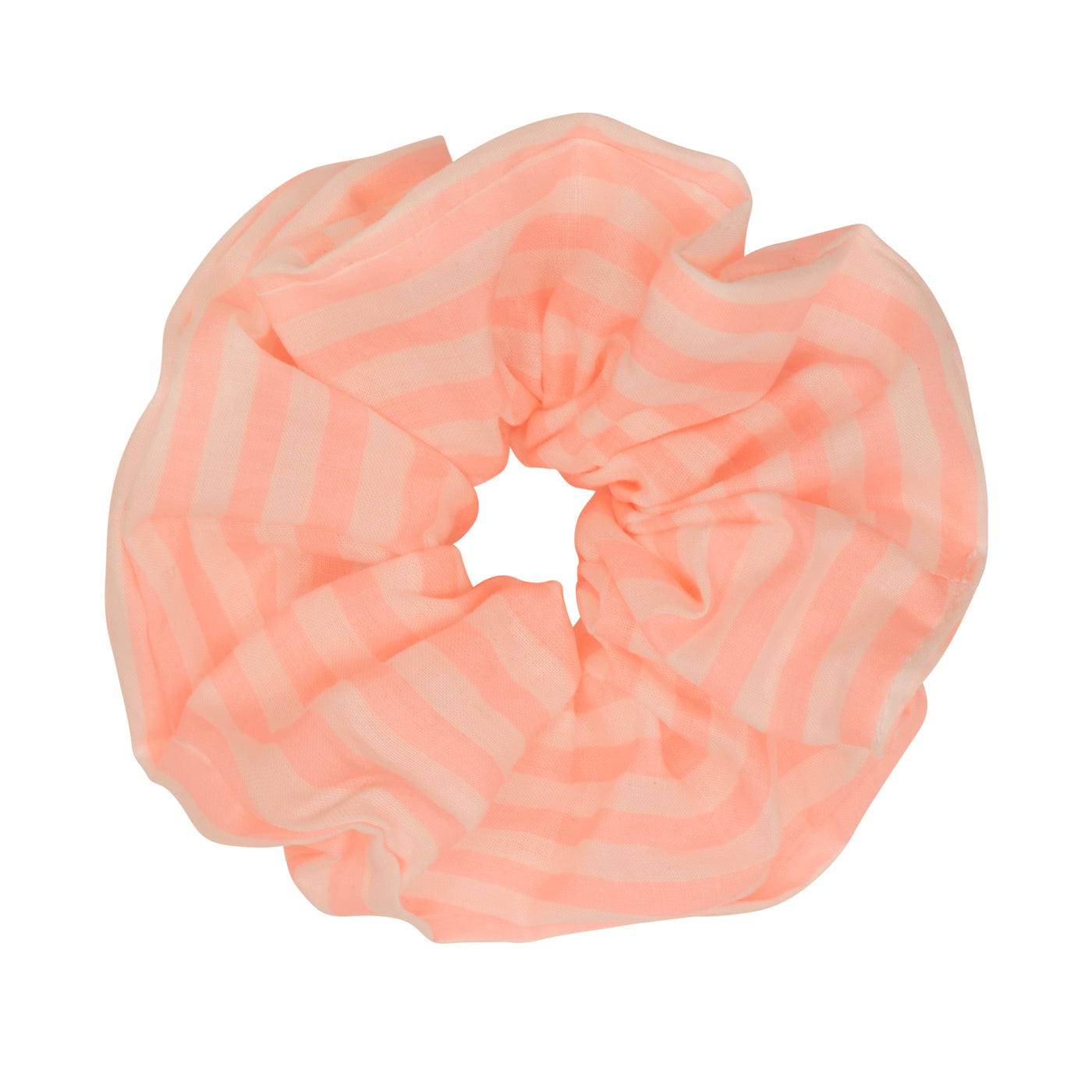 Giant striped scrunchie