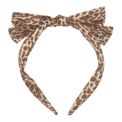 Leopard Edie bow alice