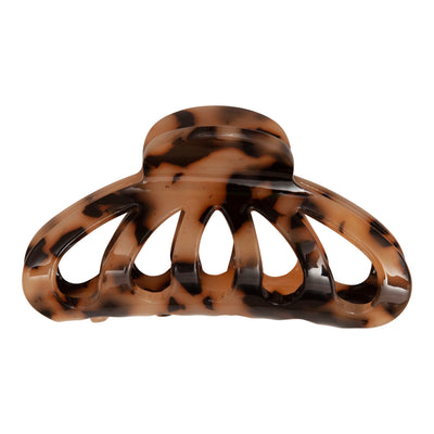 Large leopard claw clip