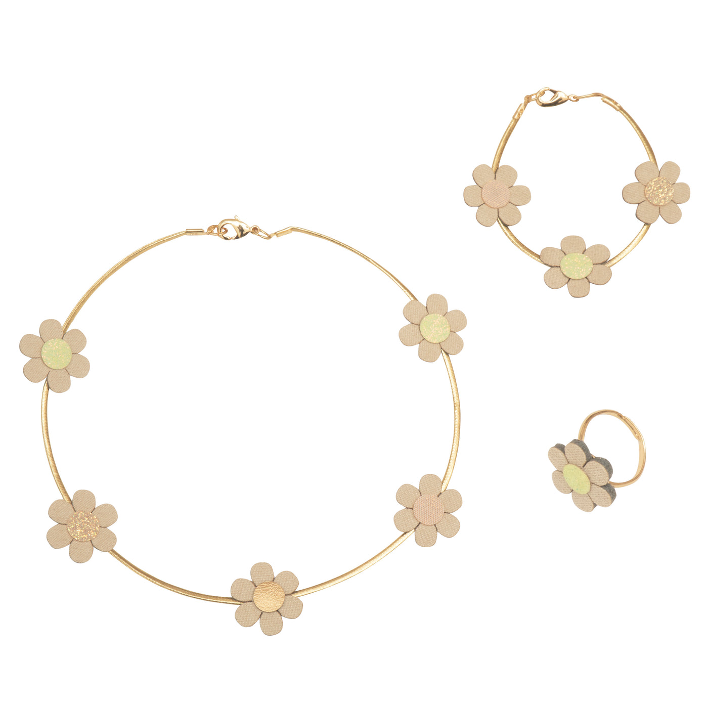 Daisy jewellery set