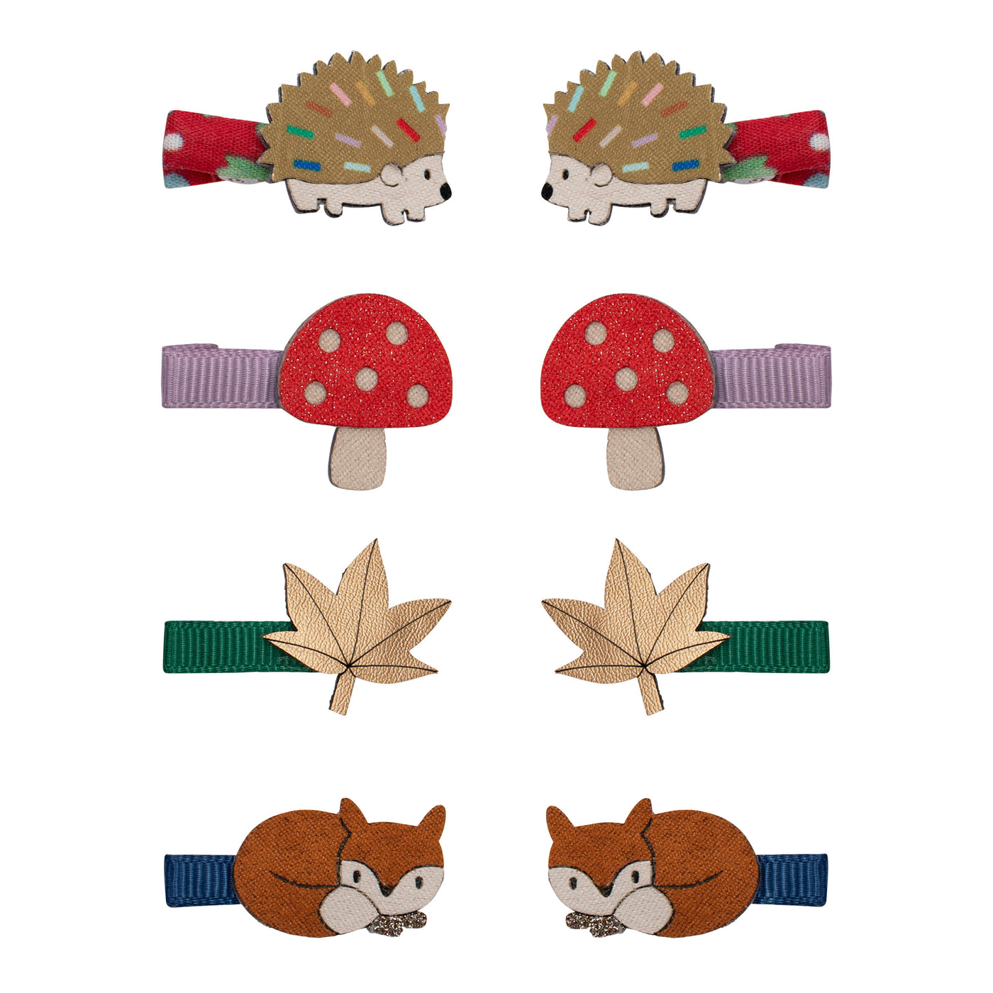 Autumn woodland mini clips