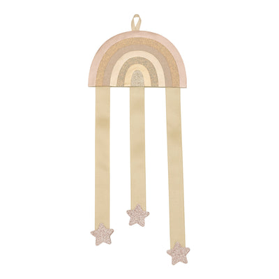 Pink rainbow wall hanger