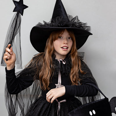 Esmerelda ruffle witch cape