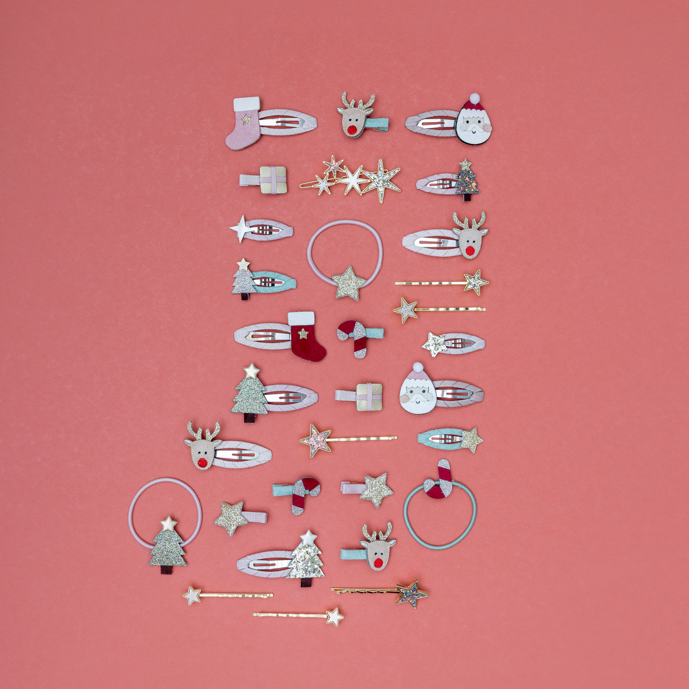 Christmas mini clips