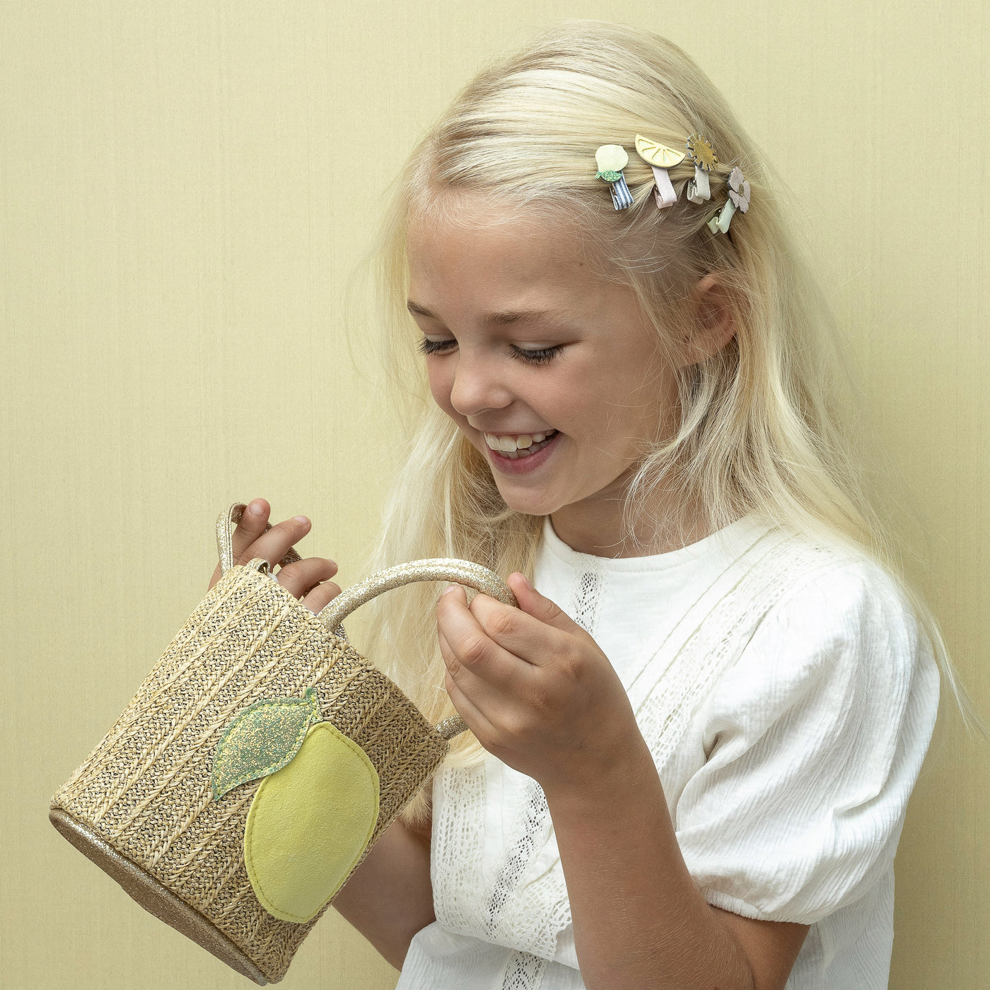 Lemon basket bag