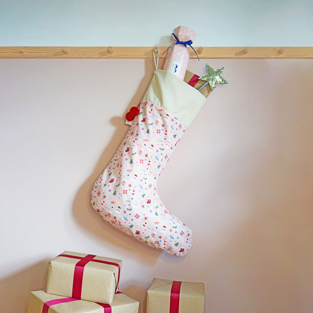 Jolly Christmas stocking – Mimi & Lula