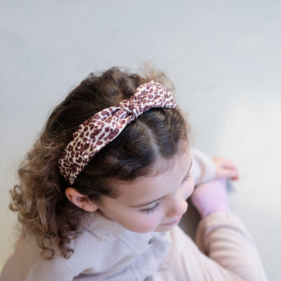 Leopard Edie bow alice