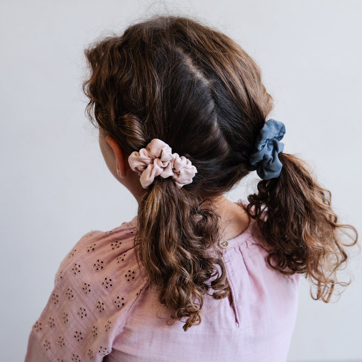 Floral scrunchies