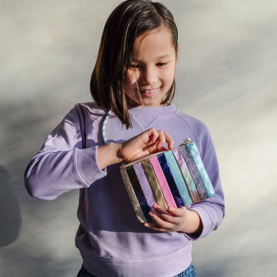 stripe rainbow bag