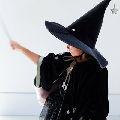 Gertrude velvet witch cape