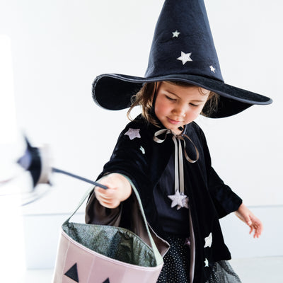 Gertrude velvet witch cape