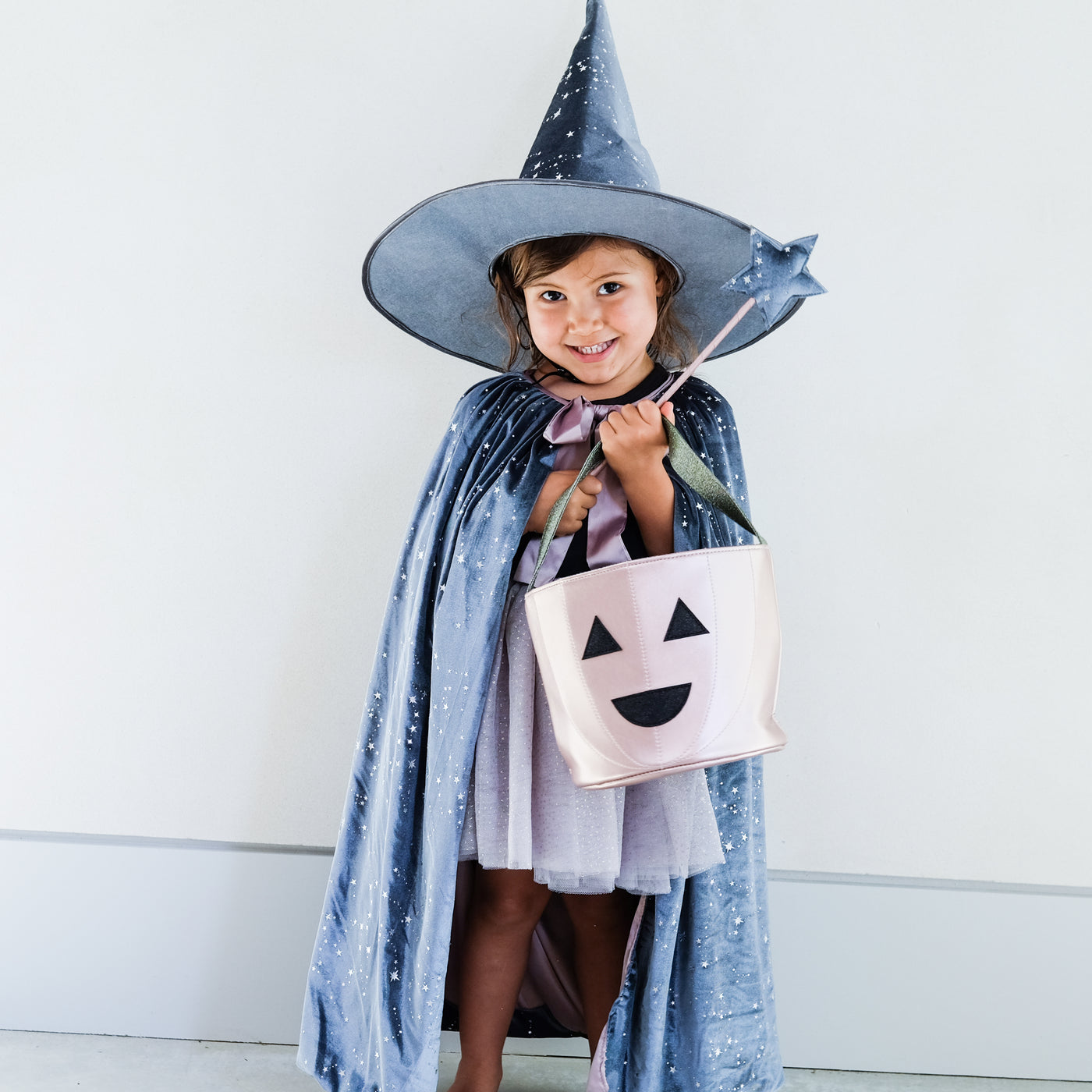 Pumpkin trick or treat bag