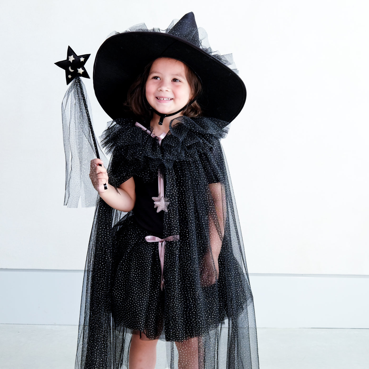 Esmerelda ruffle witch cape