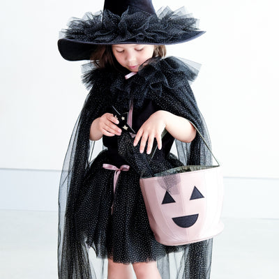 Pumpkin trick or treat bag