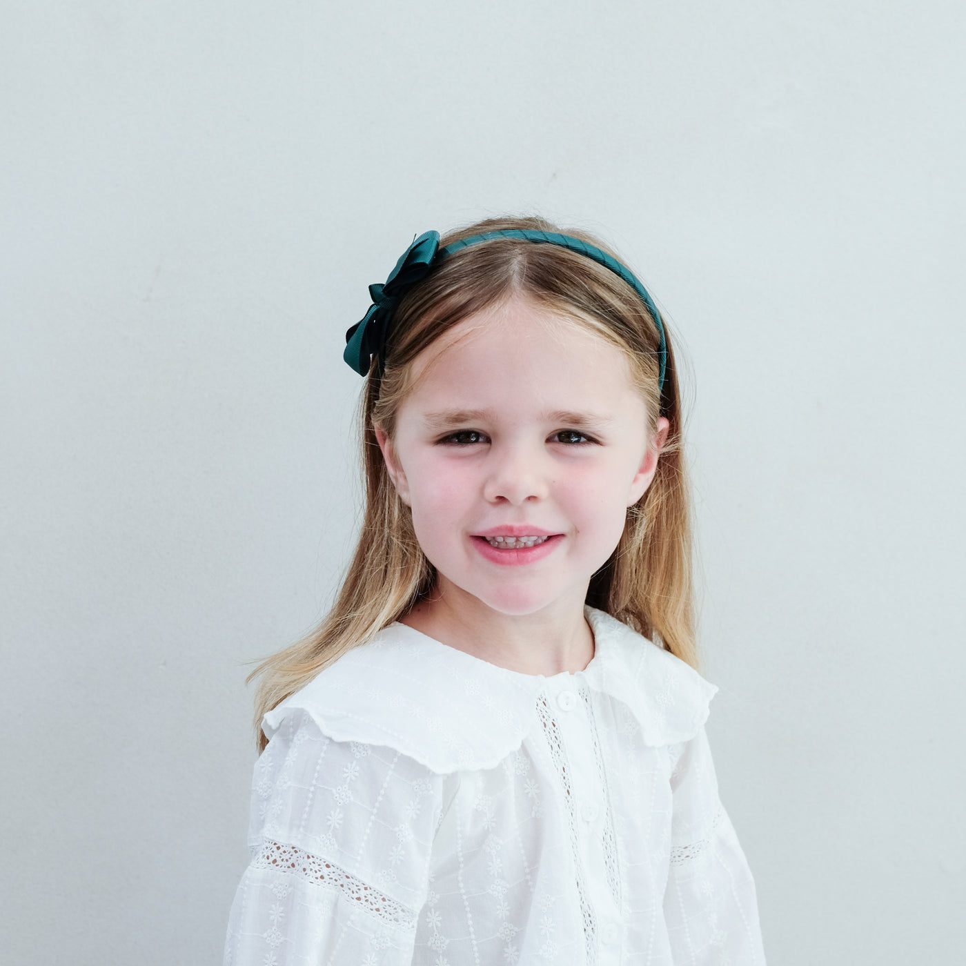 Ribbon bow alice - green