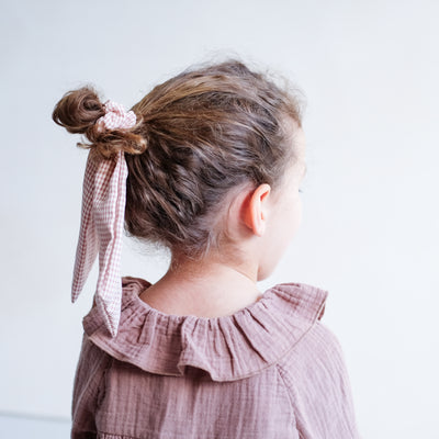 Scrunchies with tails