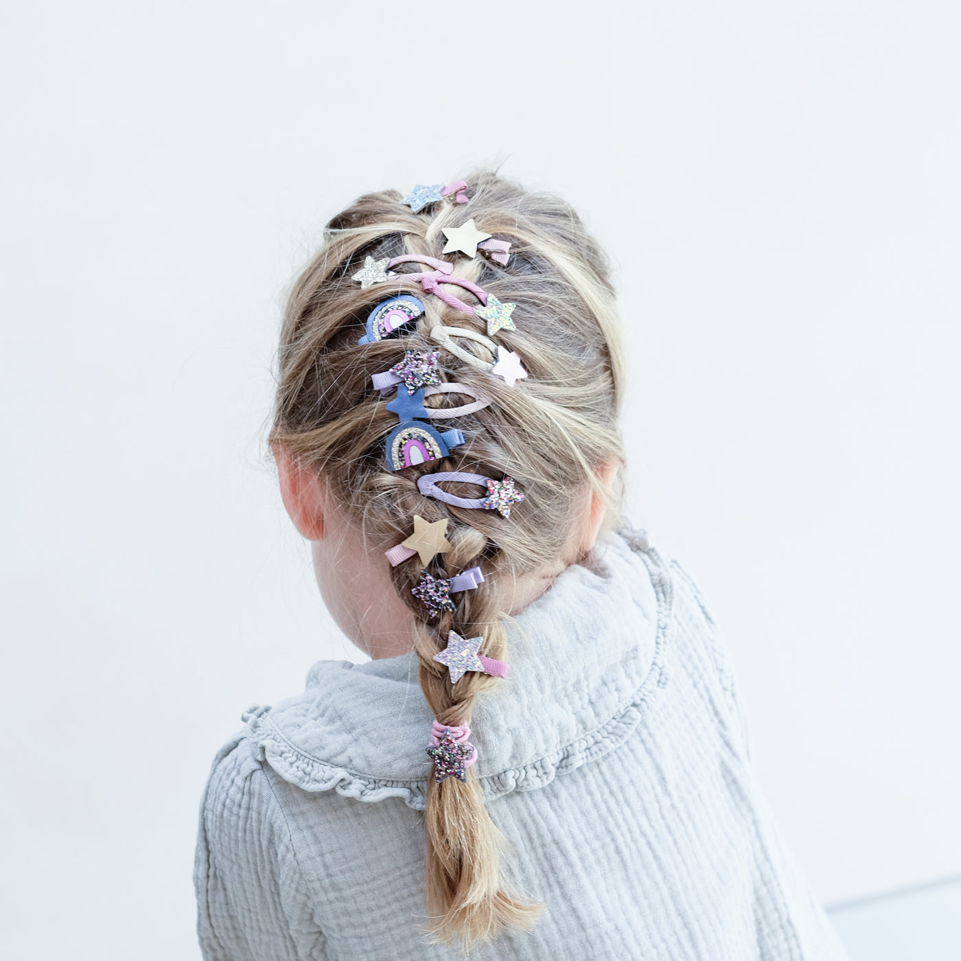 Ziggy over the rainbow mini clips