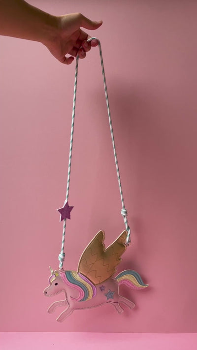 Flying unicorn bag