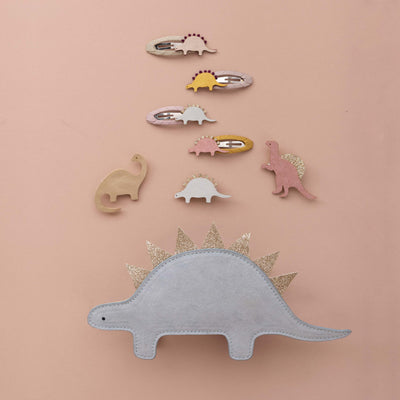 Cute dino clip set
