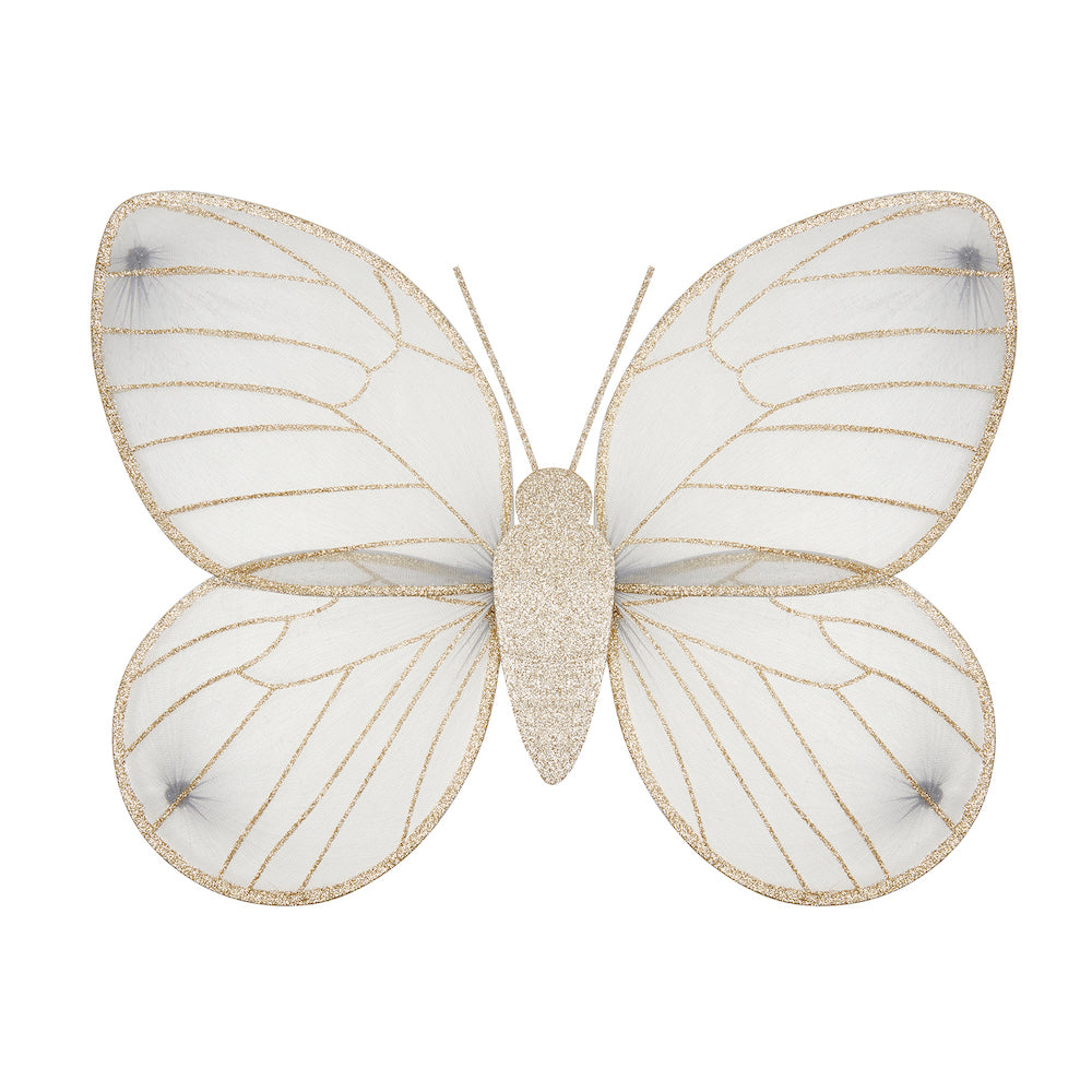 Bella butterfly wings-grey