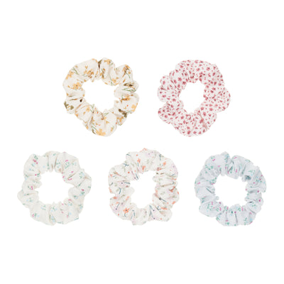 Blossom floral scrunchies