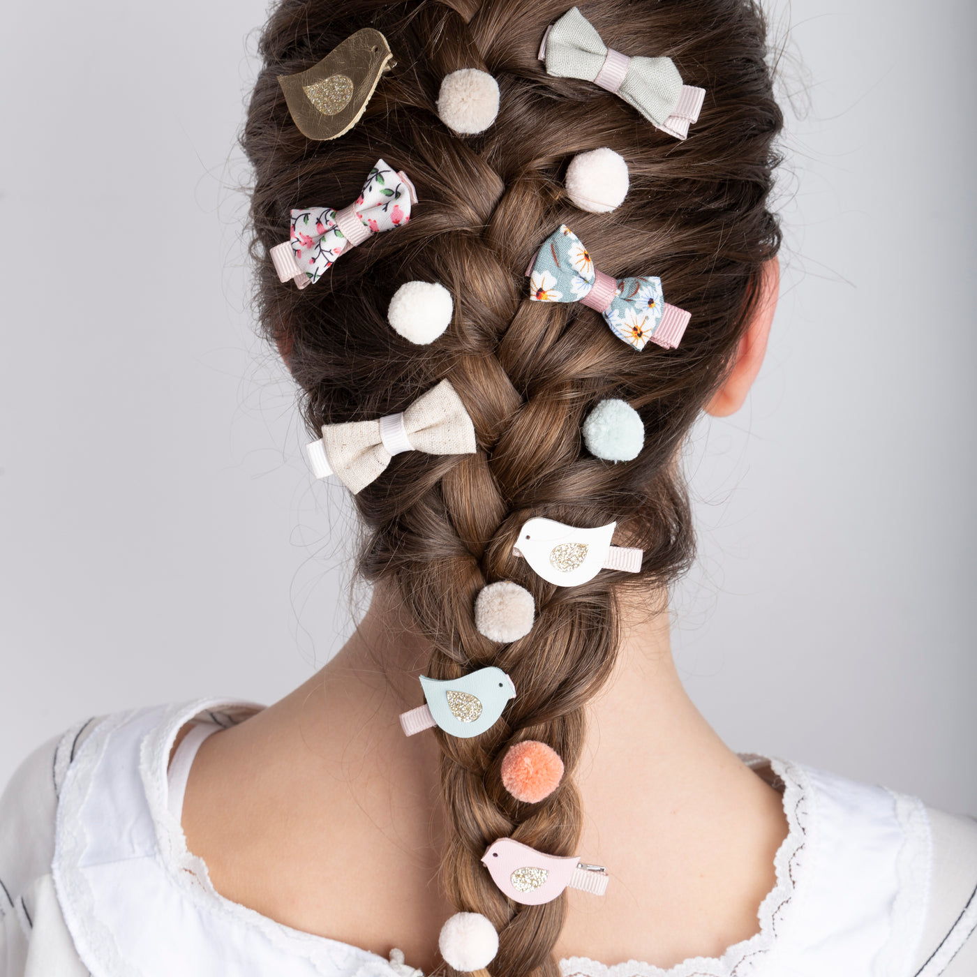 10 x mini pom pom grips