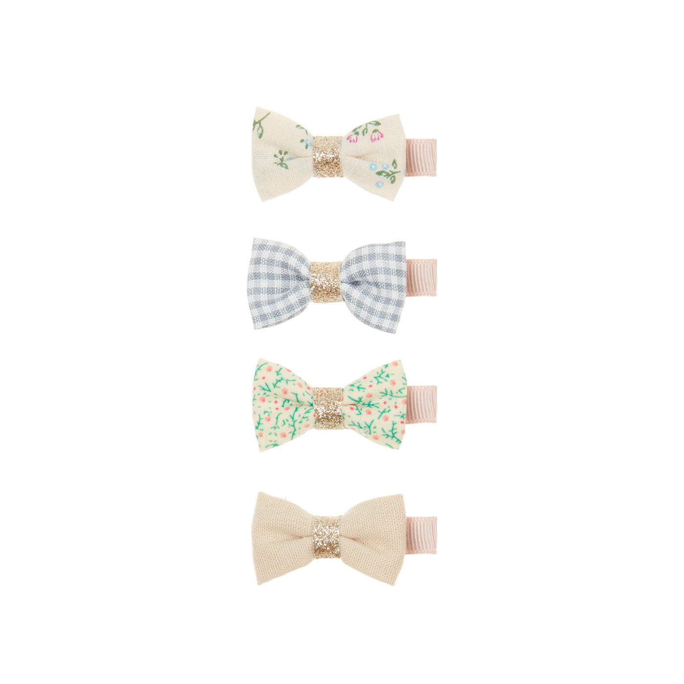 Orchard iris bow clips