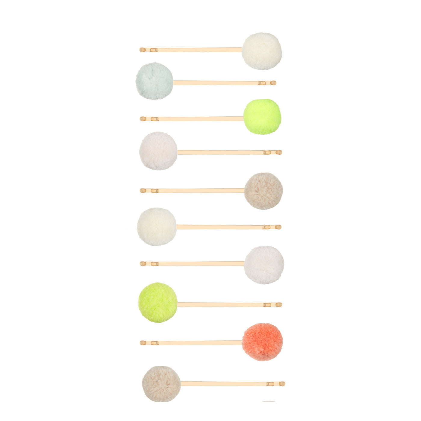 10 x mini pom pom grips
