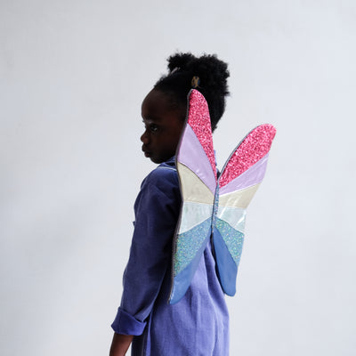 Rainbow intergalactic wings