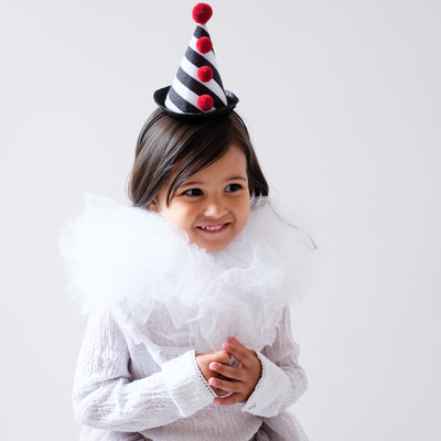 Clown collar & hat set